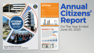 Orange County Auditor-Controller Releases Annual Citizens’ Report for Fiscal Year 2022-23